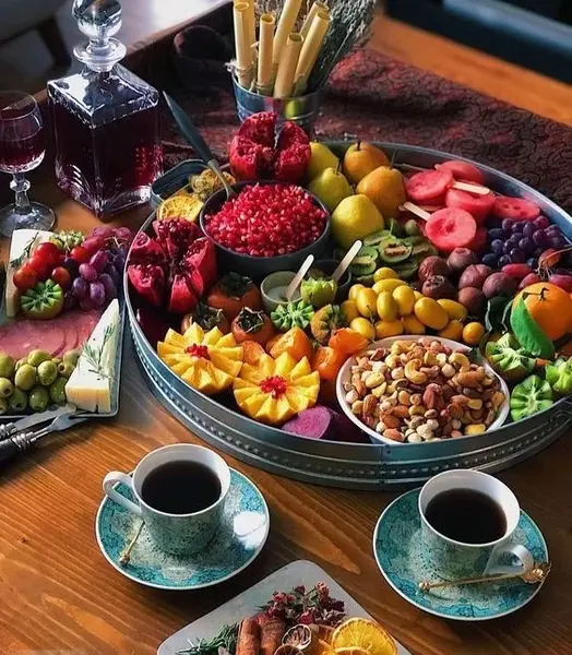 عکس ایده تزیینی برای شب یلدا