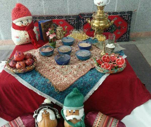 عکس ایده تزیینی برای شب یلدا