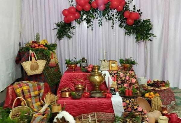عکس ایده تزیینی برای شب یلدا
