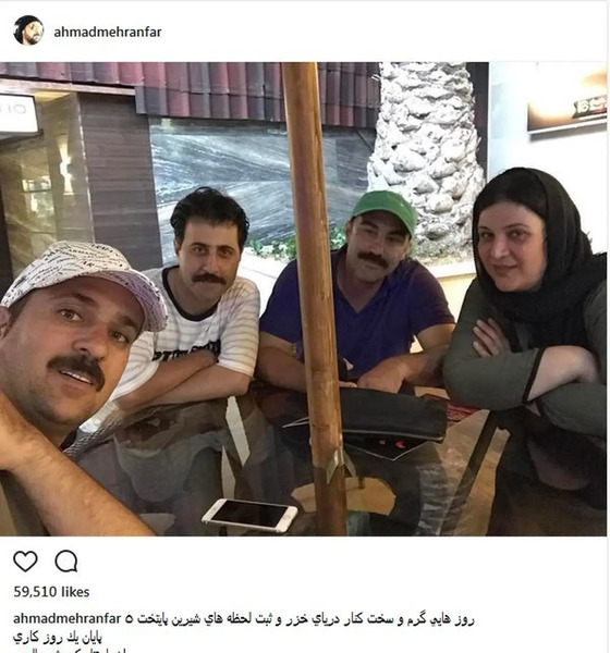 عکس پشت صحنه پایتخت