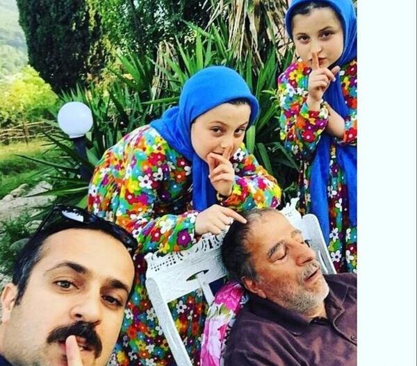 عکس پشت صحنه پایتخت