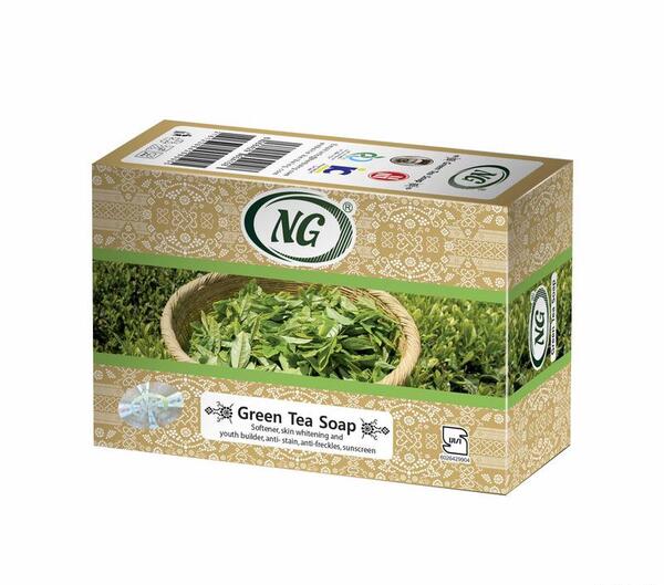 عکس صابون چای سبز