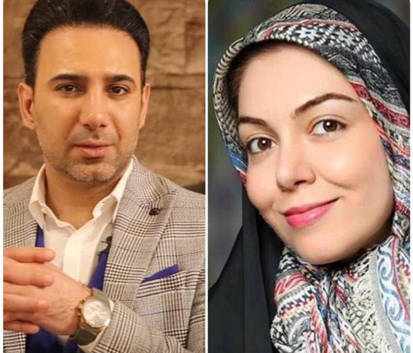 عکس آزاده نامداری با همسر جدیدش