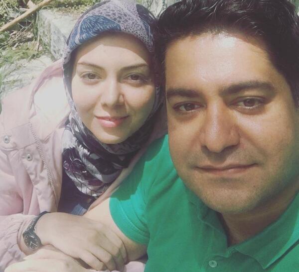 عکس آزاده نامداری با همسر جدیدش