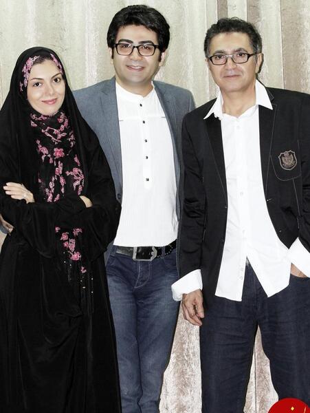 عکس آزاده نامداری با همسر جدیدش