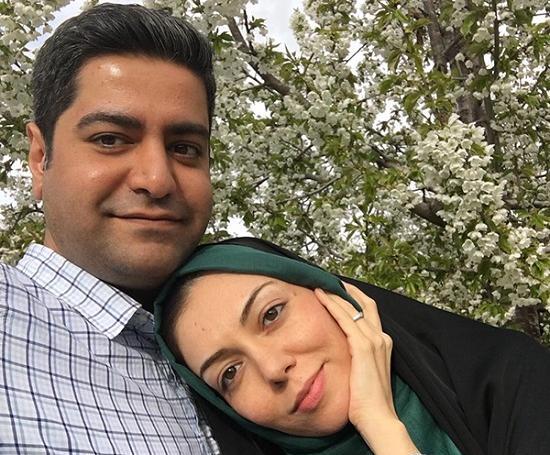 عکس آزاده نامداری با همسر جدیدش