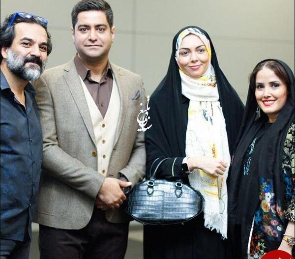 عکس آزاده نامداری با همسر جدیدش