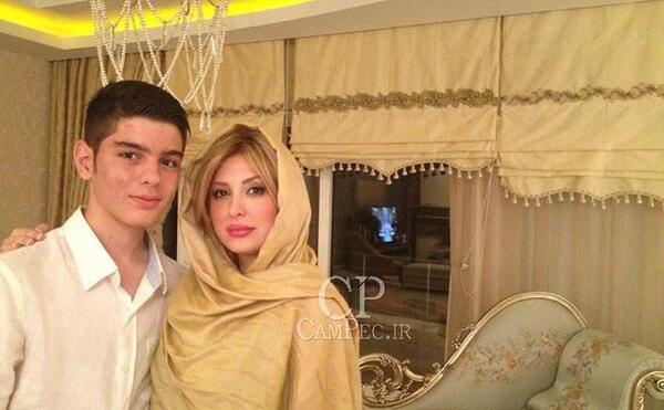 عکس برادر نیوشا ضیغمی