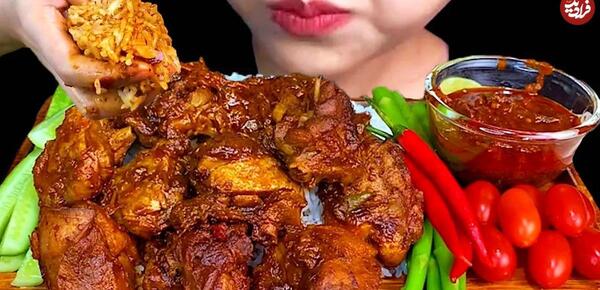 عکس غذا خوردن