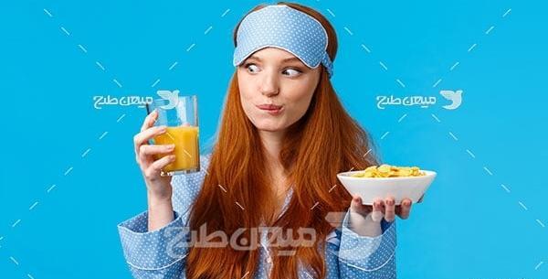 عکس غذا خوردن