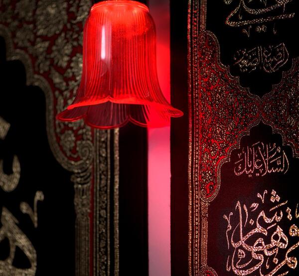 عکس علامت محرم طلاکوب