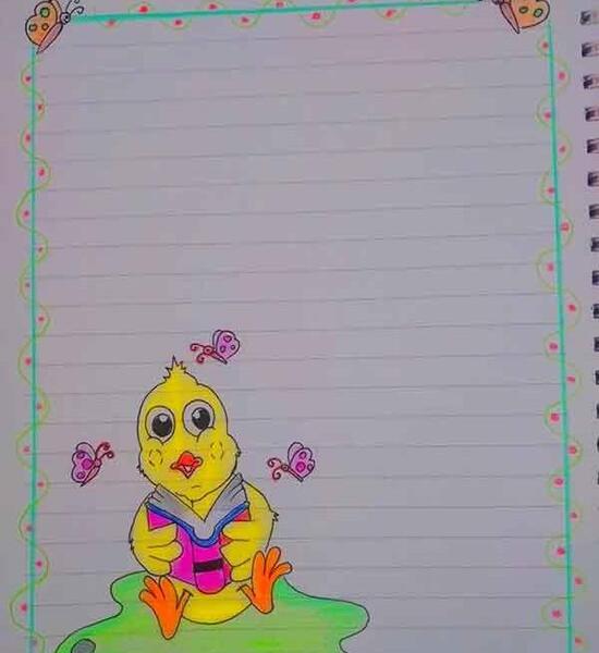 عکس ایده نقاشی ساده با مداد سیاه