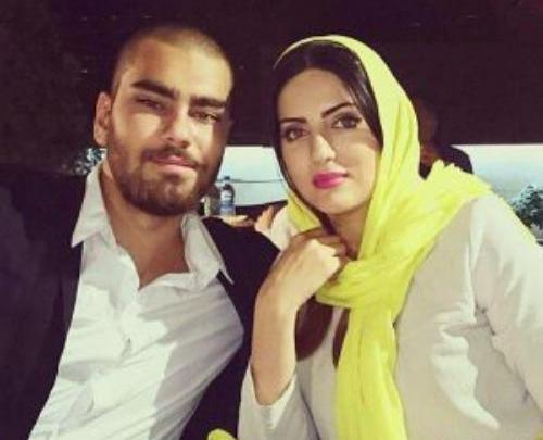 عکس هلیا جلیل نژاد و پدرش
