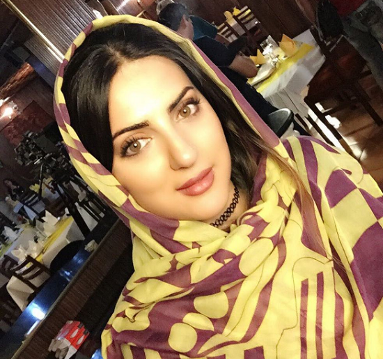 عکس هلیا جلیل نژاد و پدرش