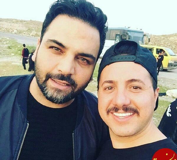 عکس احسان علیخانی و علی ضیا