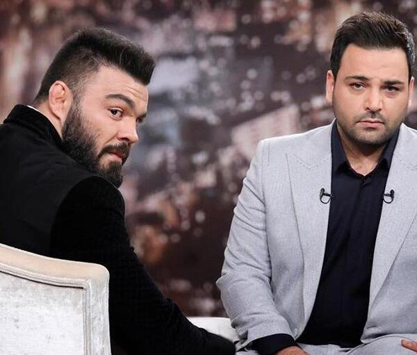 عکس احسان علیخانی و علی ضیا