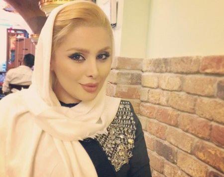 عکس دنیا جهانبخت با لباس عروس