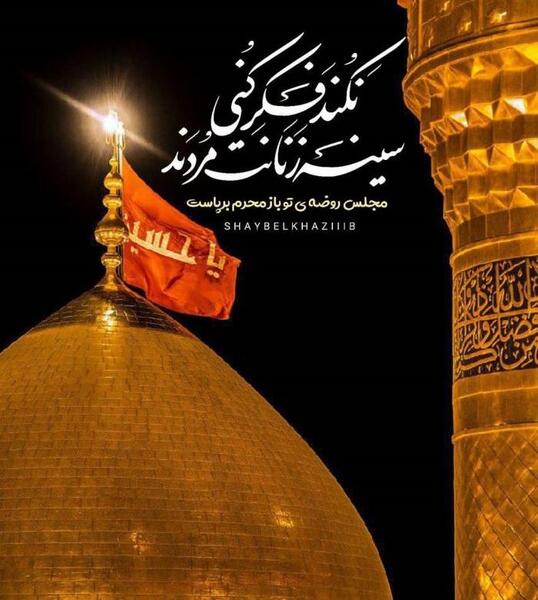 عکس پروفایل واتساپ امام حسین