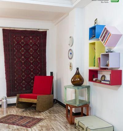 عکس دکوراسیون رنگی منزل