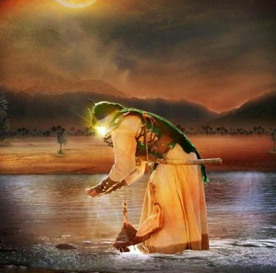 عکس بین الحرمین شب عاشورا