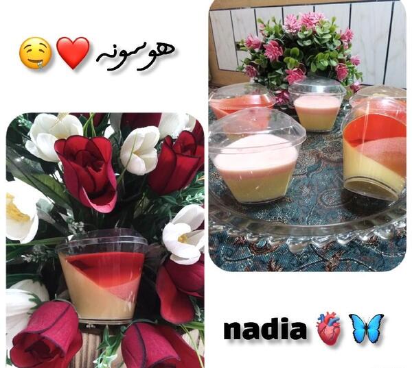 عکس کاسترد و ژله