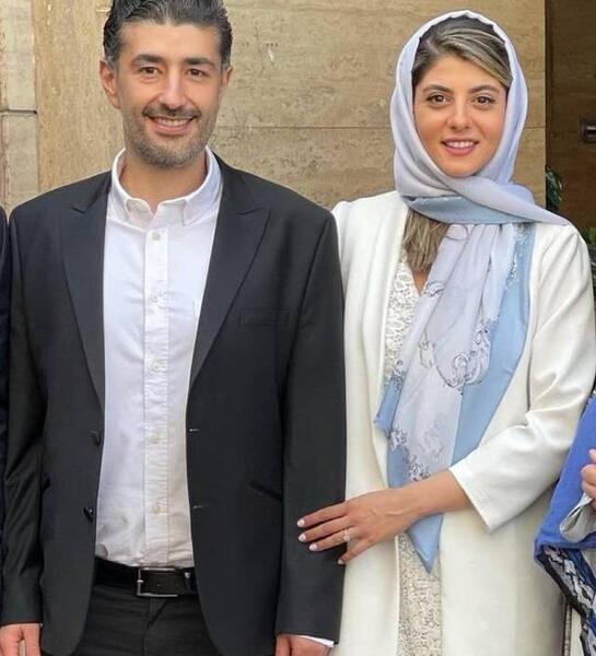 دانلود عکس سهیلا رضوی و همسرش