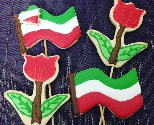 عکس پرچم ایران کاردستی