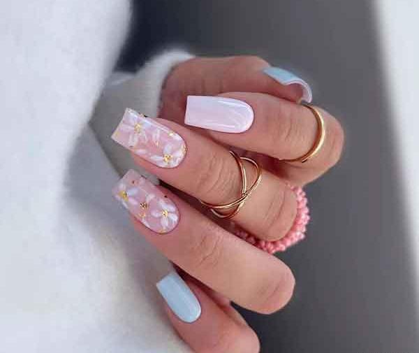 عکس ایده دیزاین ناخن شیک