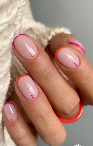 عکس ایده دیزاین ناخن شیک
