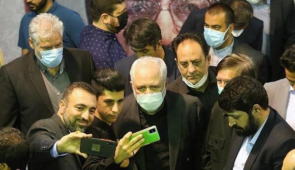 عکس سلفی ظریف