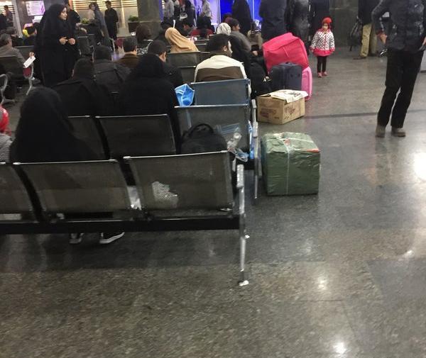 عکس فیک فرودگاه تهران