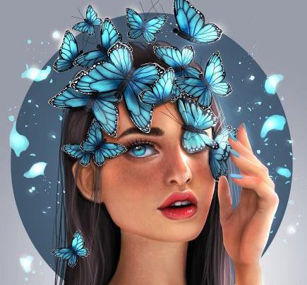 عکس نوشته دخترونه کارتونی
