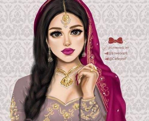 عکس نوشته دخترونه کارتونی