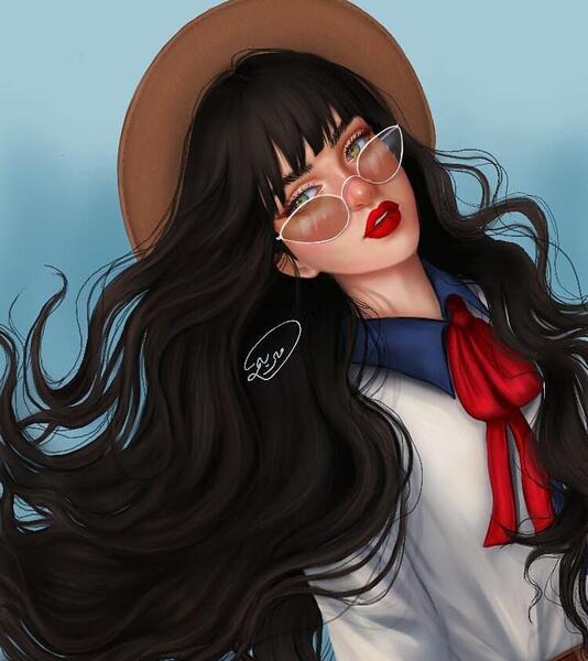 عکس نوشته دخترونه کارتونی