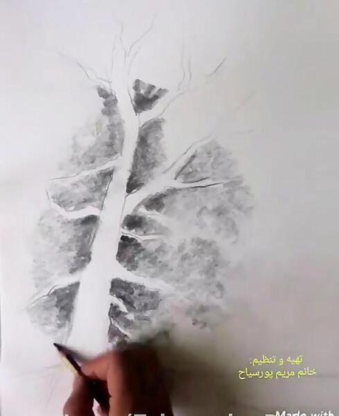 عکس نقاشی طرح بته جقه ساده