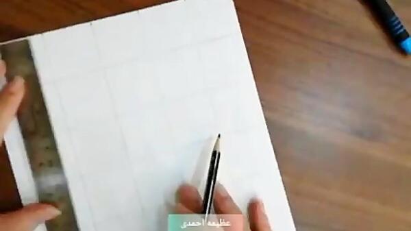 عکس نقاشی طرح بته جقه ساده