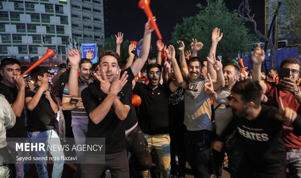 عکس شادی تیم پرسپولیس