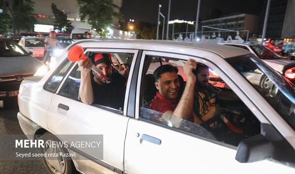 عکس شادی تیم پرسپولیس