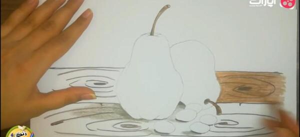 عکس ایده نقاشی شب و روز