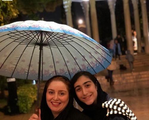 عکس خانوادگی ژاله صامتی و همسرش