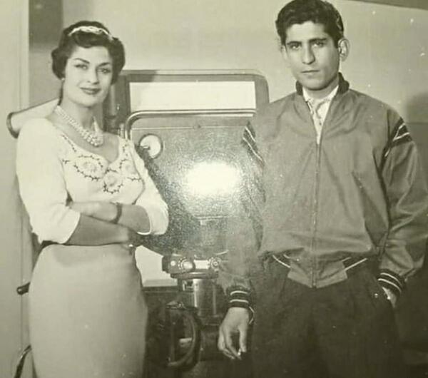 عکس قدیمی ژاله علو