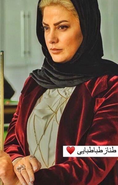 عکس جدید طناز طباطبایی