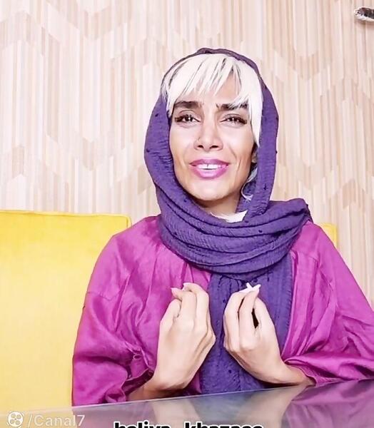 عکس های خنده دار هلیا خزایی