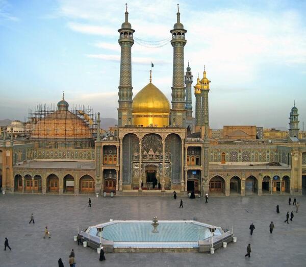 عکسی از حرم حضرت معصومه
