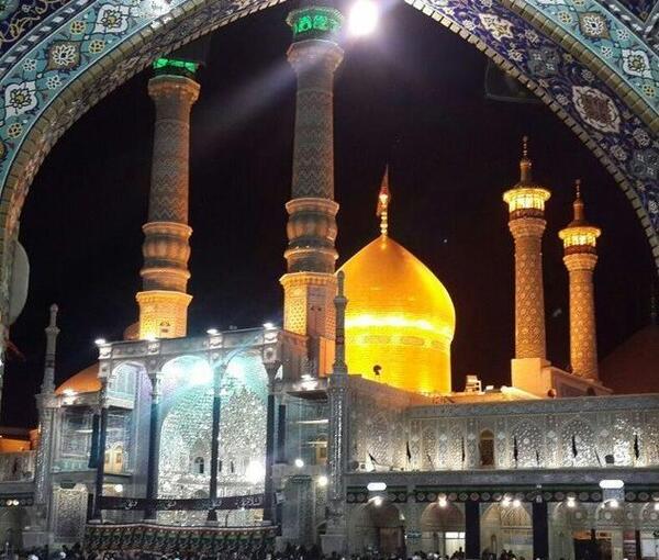 عکسی از حرم حضرت معصومه