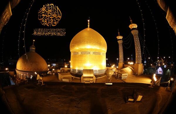 عکسی از حرم حضرت معصومه
