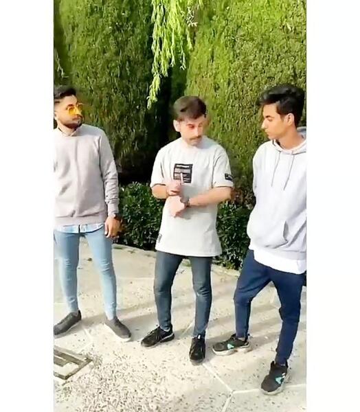 عکس نیکا و متین و ارسلان و ممد