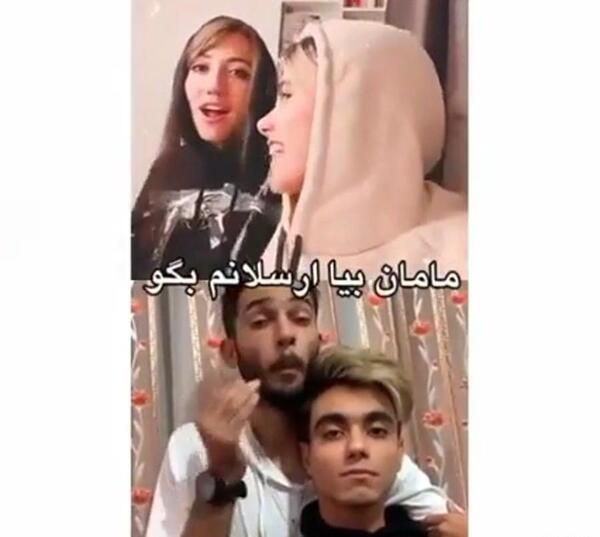 عکس نیکا و متین و ارسلان و ممد