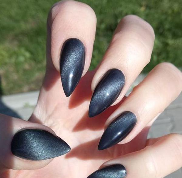 عکس طرح ناخن چشم گربه ای