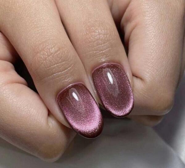 عکس طرح ناخن چشم گربه ای